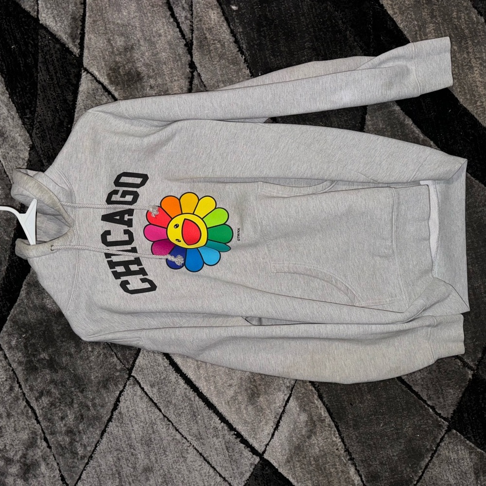 Takashi Murakami ComplexCon Chi Flower Hoodie Size Large
